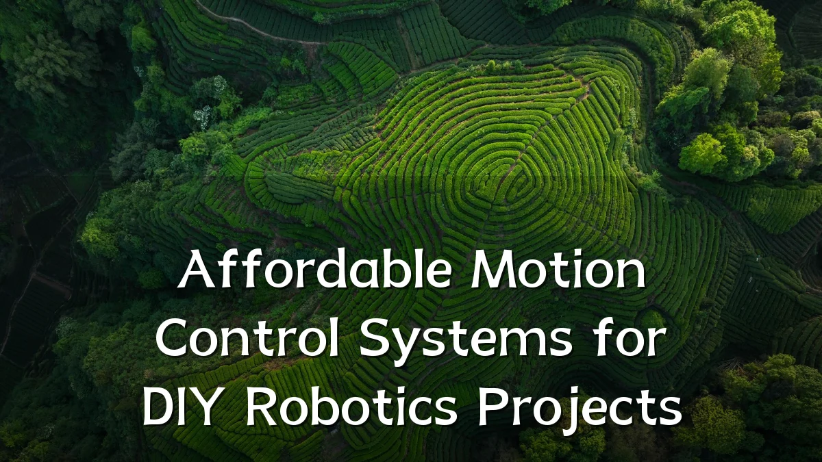 Affordable Motion Control Systems for DIY Robotics Projects
