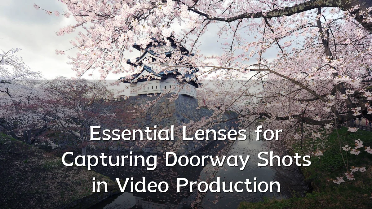 Essential Lenses for Capturing Doorway Shots in Video Production