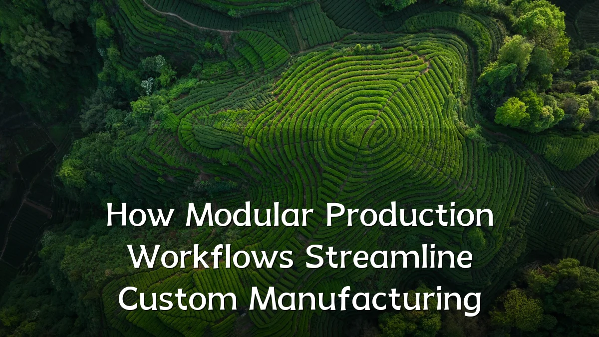 How Modular Production Workflows Streamline Custom Manufacturing