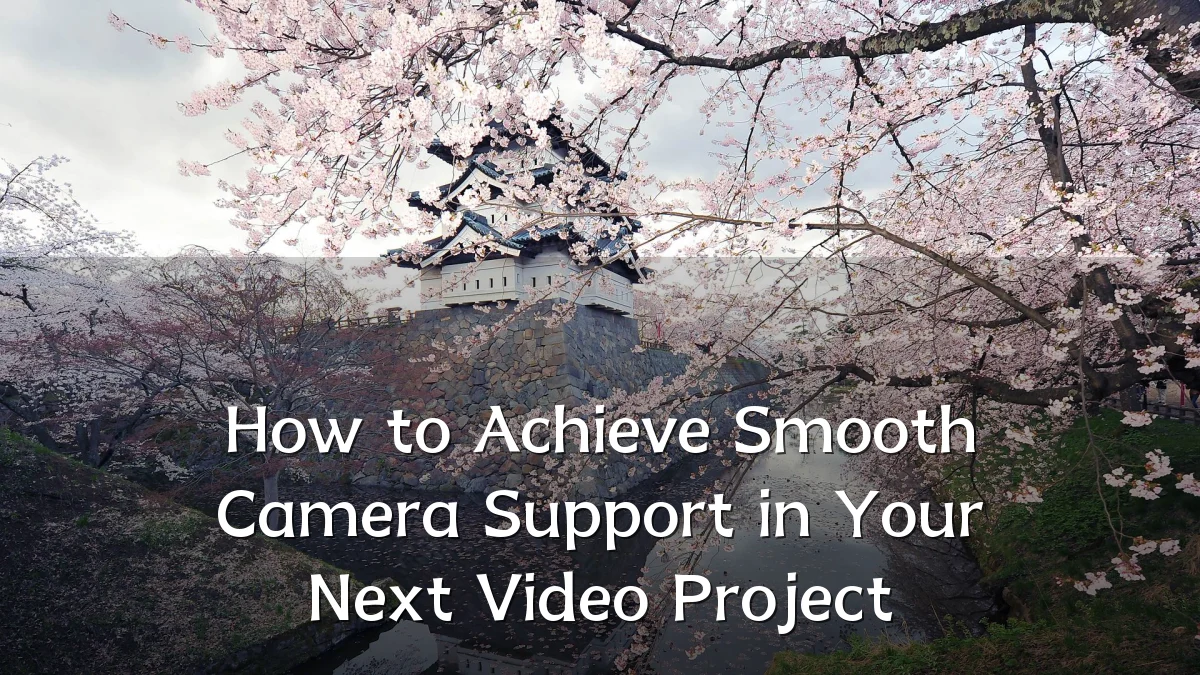 How to Achieve Smooth Camera Support in Your Next Video Project