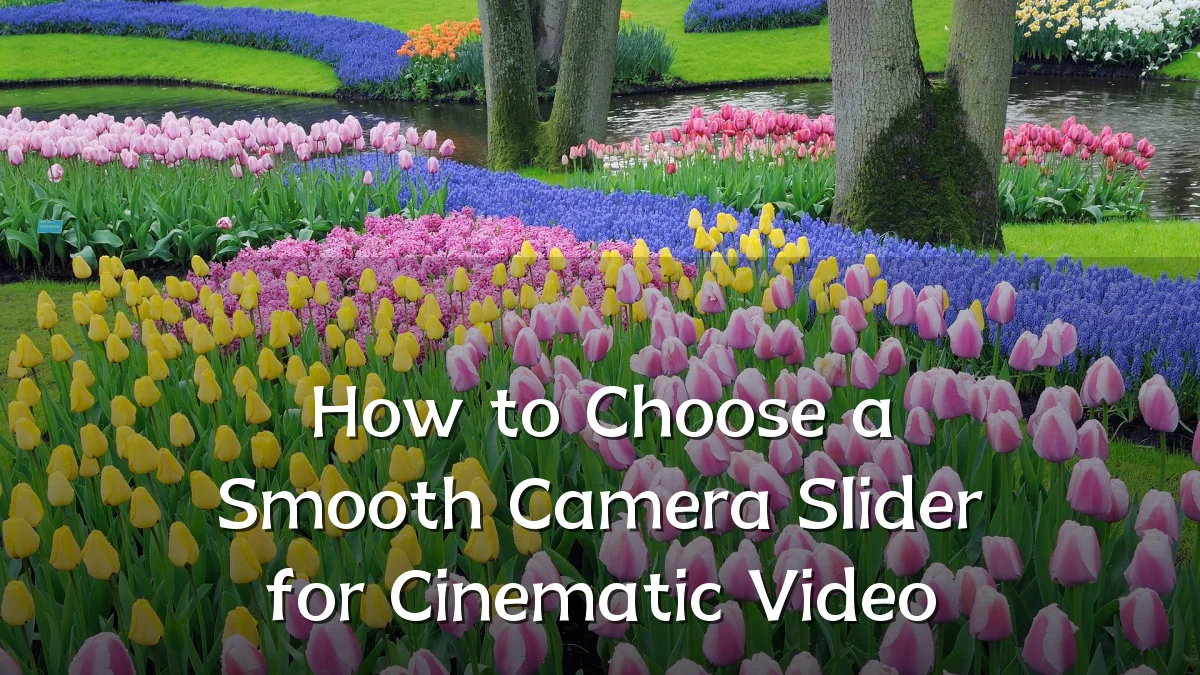 How to Choose a Smooth Camera Slider for Cinematic Video