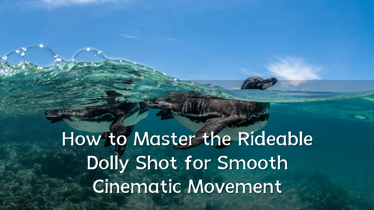 How to Master the Rideable Dolly Shot for Smooth Cinematic Movement