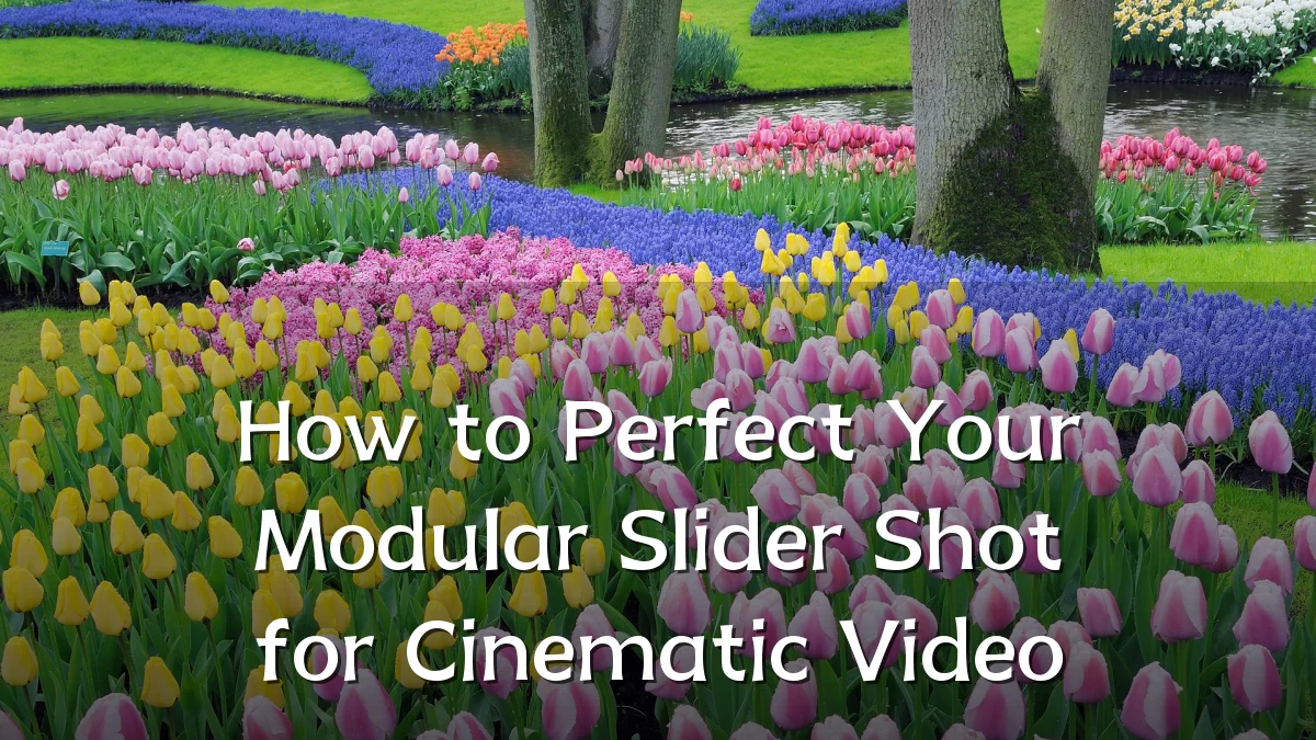 How to Perfect Your Modular Slider Shot for Cinematic Video