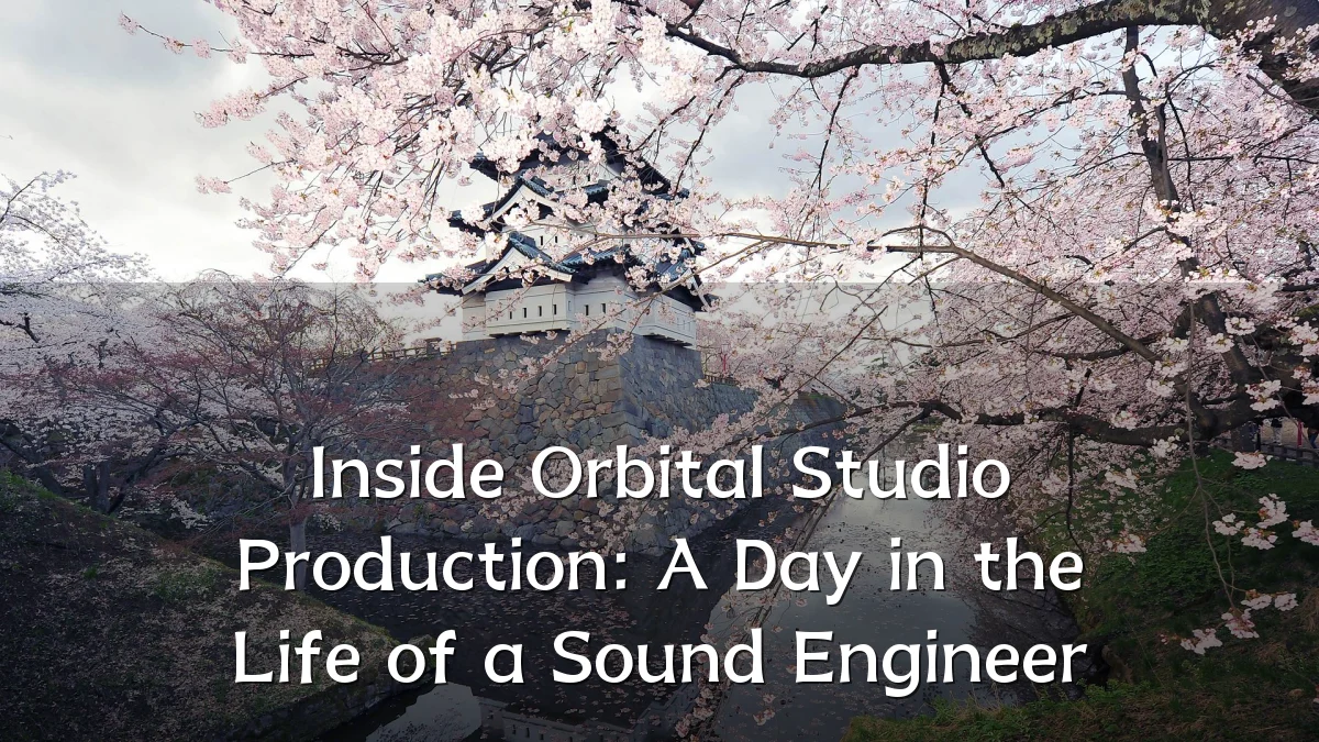Inside Orbital Studio Production: A Day in the Life of a Sound Engineer