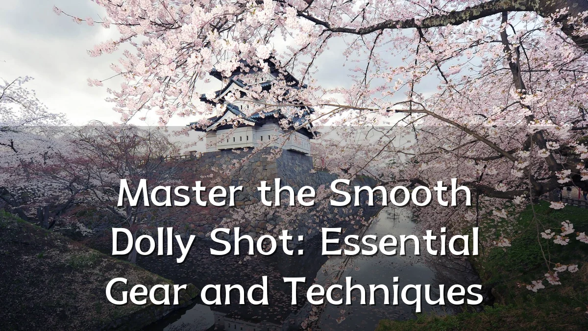Master the Smooth Dolly Shot: Essential Gear and Techniques