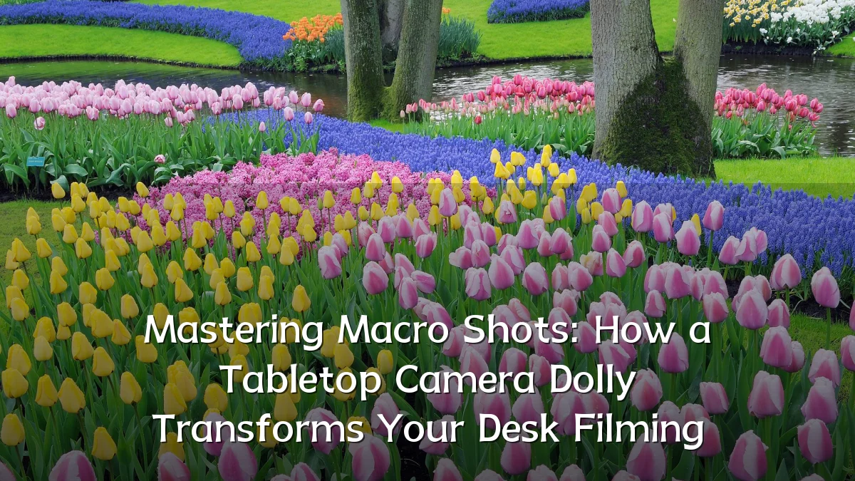 Mastering Macro Shots: How a Tabletop Camera Dolly Transforms Your Desk Filming