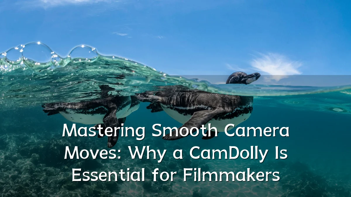 Mastering Smooth Camera Moves: Why a CamDolly Is Essential for Filmmakers
