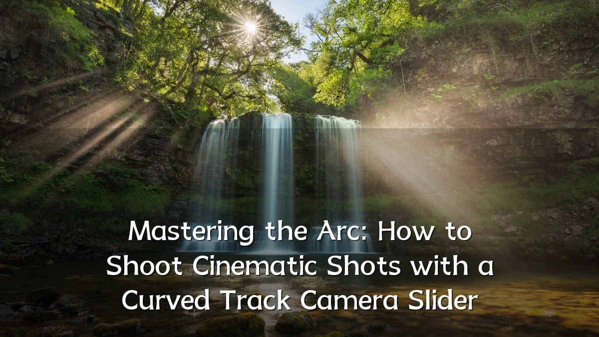 Mastering the Arc: How to Shoot Cinematic Shots with a Curved Track Camera Slider