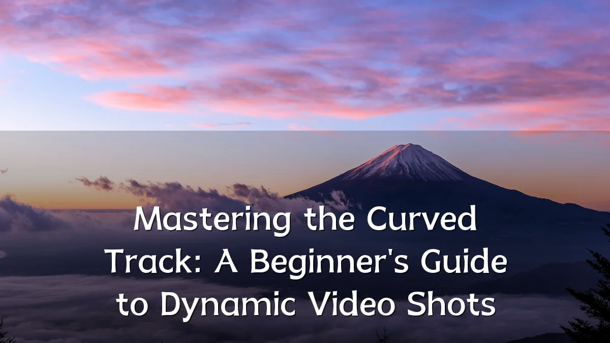 Mastering the Curved Track: A Beginner's Guide to Dynamic Video Shots