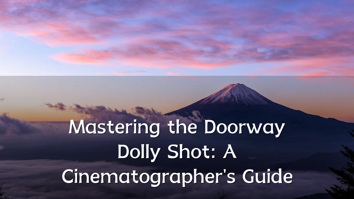 Mastering the Doorway Dolly Shot: A Cinematographer's Guide