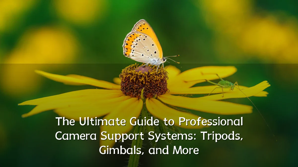 The Ultimate Guide to Professional Camera Support Systems: Tripods, Gimbals, and More