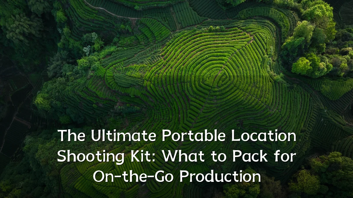 The Ultimate Portable Location Shooting Kit: What to Pack for On-the-Go Production