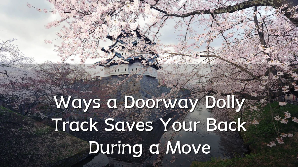 Ways a Doorway Dolly Track Saves Your Back During a Move