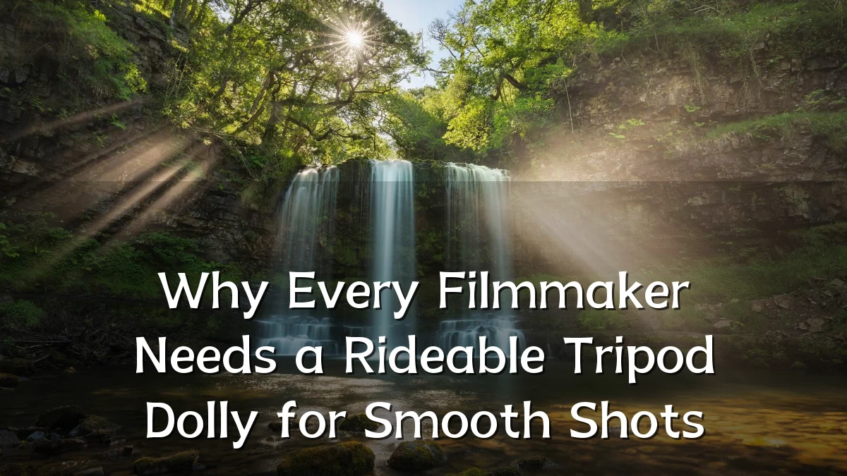 Why Every Filmmaker Needs a Rideable Tripod Dolly for Smooth Shots